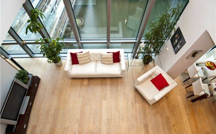 West India Quay Apartments Lounge