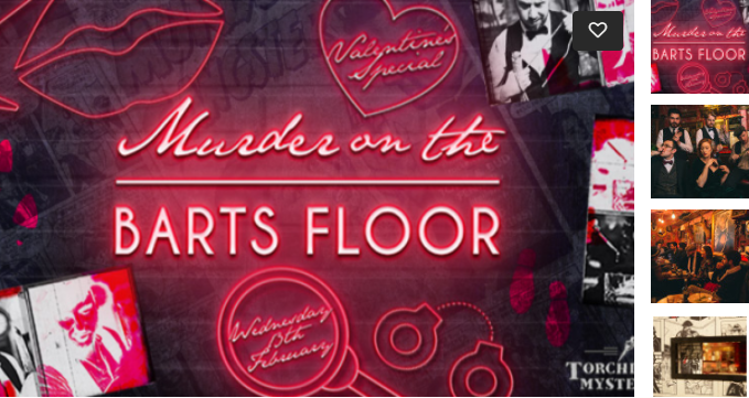 Solve A Murder On Barts Floor Valentines Day 2019