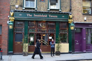 London attractions - The Smithfield Tavern